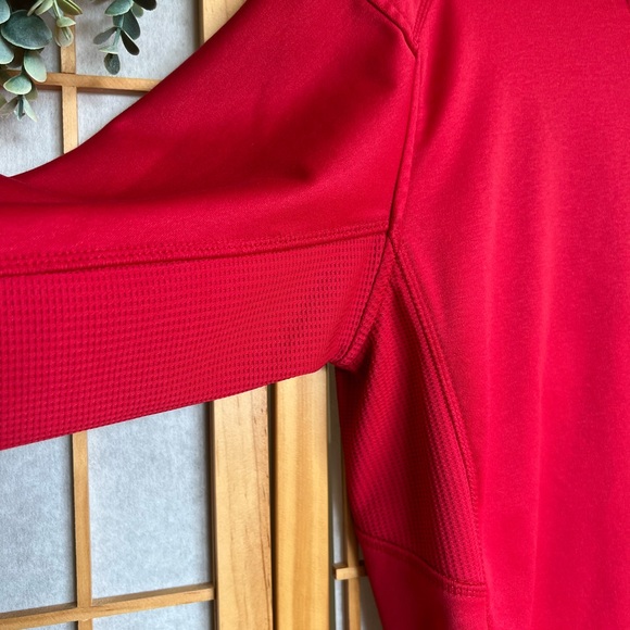 Rawlings LRC Red Athletic Long Sleeve Performance Shirt Size Medium - Picture 7 of 7